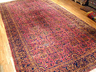 Antique sarouk Carpet - # 3958