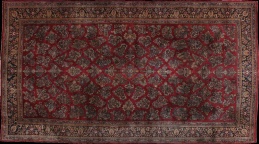 Antique sarouk Carpet - # 41430