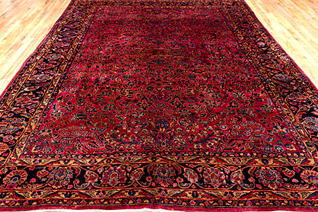 Antique sarouk Carpet - # 55516