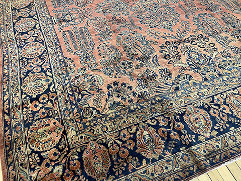 Antique sarouk Carpet - # 78290