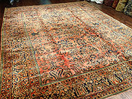 Antique sarouk Carpet - # 8948