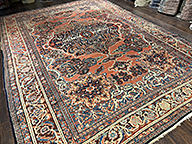 Antique sarouk, fereghan Carpet - # 55925