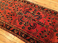 Antique sarouk, mohajeran Runner - # 52922