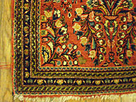 Antique sarouk Rug - # 5984
