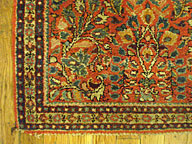 Antique sarouk Rug - # 5986
