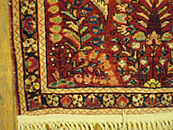 Antique sarouk Rug - # 5988