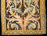 Antique savonnerie Rug - # 7093