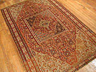 Antique senna kilim Rug - # 4640