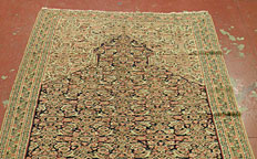 Antique senna kilim Rug - # 6810