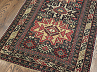 Antique shirvan, lesgi Rug - # 7319