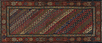 Antique shirvan Runner - # 9912