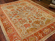 Antique sultan abad Carpet - # 3813