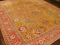 Antique sultan abad Carpet - # 4278