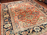 Antique sultan abad Carpet - # 50002