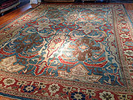 Antique sultan abad Carpet - # 50162