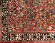 Antique sultan abad Carpet - # 51394