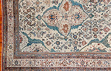 Antique sultan abad Carpet - # 51399