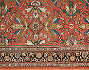 Antique sultan abad Carpet - # 51400