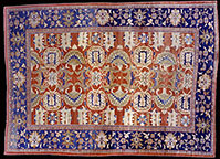 Antique sultan abad Carpet - # 51489