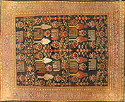 Antique sultan abad Carpet - # 51974