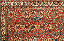 Antique sultan abad Carpet - # 52107