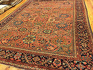 Antique sultan abad Carpet - # 52113