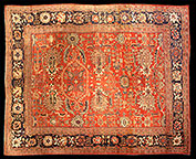 Antique sultan abad Carpet - # 52161