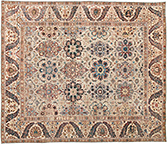Antique sultan abad Carpet - # 55443
