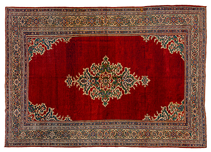 Antique sultan abad Carpet - # 56829