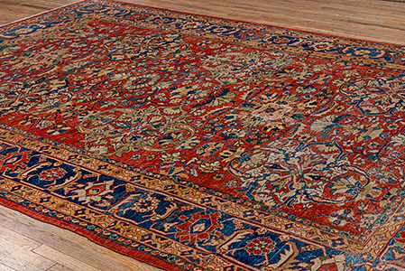 Antique sultan abad Carpet - # 56859