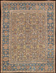 Antique sultan abad Carpet - # 6697