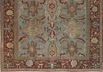 Antique sultan abad Carpet - # 7109