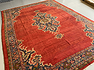 Antique sultan abad Carpet - # 78702