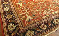 Antique sultan abad Carpet - # 8792