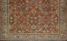 Antique sultan abad Carpet - # 8989