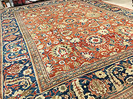 Antique sultan abad Carpet - # 9273
