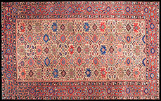 Antique sultan abad Carpet - # 9312