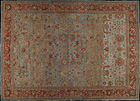 Antique sultan abad Carpet - # 9327