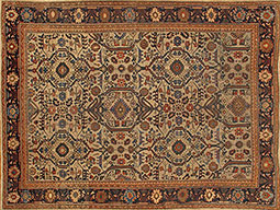 Antique sultan abad Carpet - # 9402