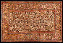 Antique sultan abad Carpet - # 9639