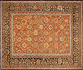 Antique sultan abad Carpet - # 9818