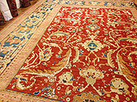 Antique sultan abad Carpet - # 9834