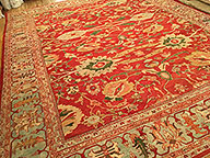 Antique sultan abad Carpet - # 9869