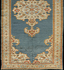 Antique sultan abad Rug - # 7301