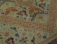 Antique swedish kilim Rug - # 8448