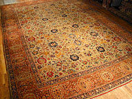 Antique tabriz Carpet - # 3395