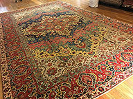 Antique tabriz Carpet - # 51582