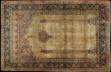 Antique tabriz Rug - # 40609