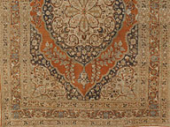 Antique tabriz Rug - # 7478