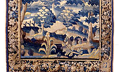 Antique tapestry Rug - # 56724